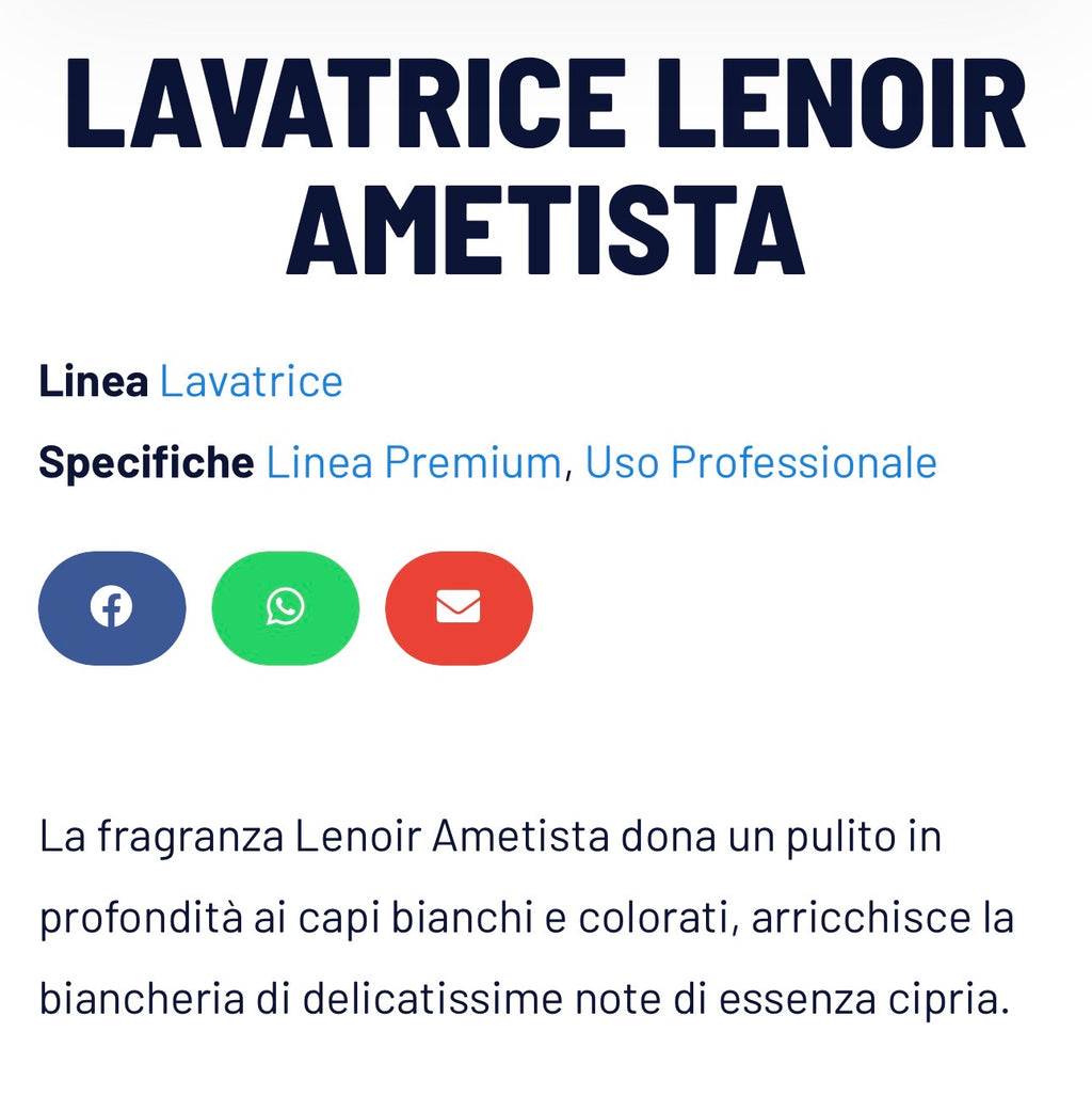 DETERSIVO LENOR AMETISTA 2,20 AL KG