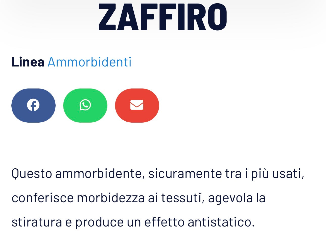 AMMORBIDENTE ZAFFIRO 1,90€ AL KG