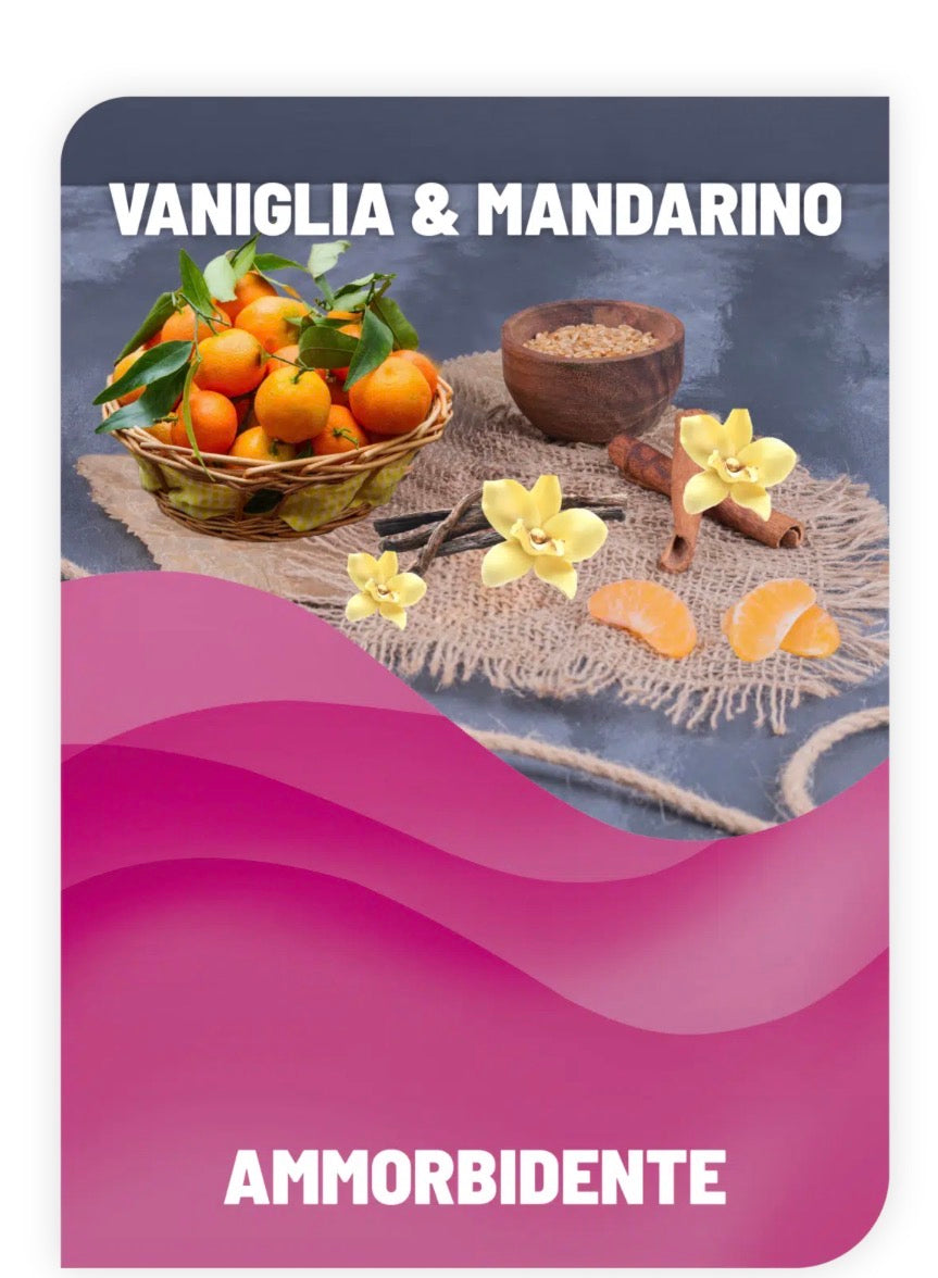 AMMORBIDENTE VANIGLIA E MANDARINO 1,90 al kg
