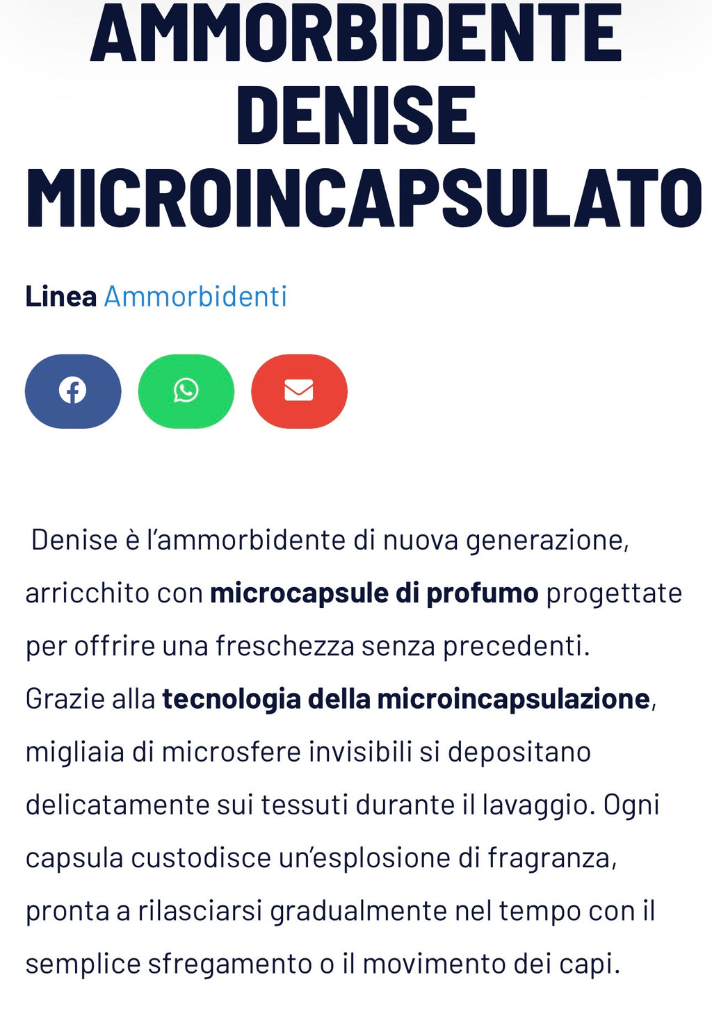 AMMORBIDENTE MICROINCAPUSULATO 2,50€ al kg