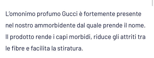 AMMORBIDENTE GUCCI 2,00€ al kg.