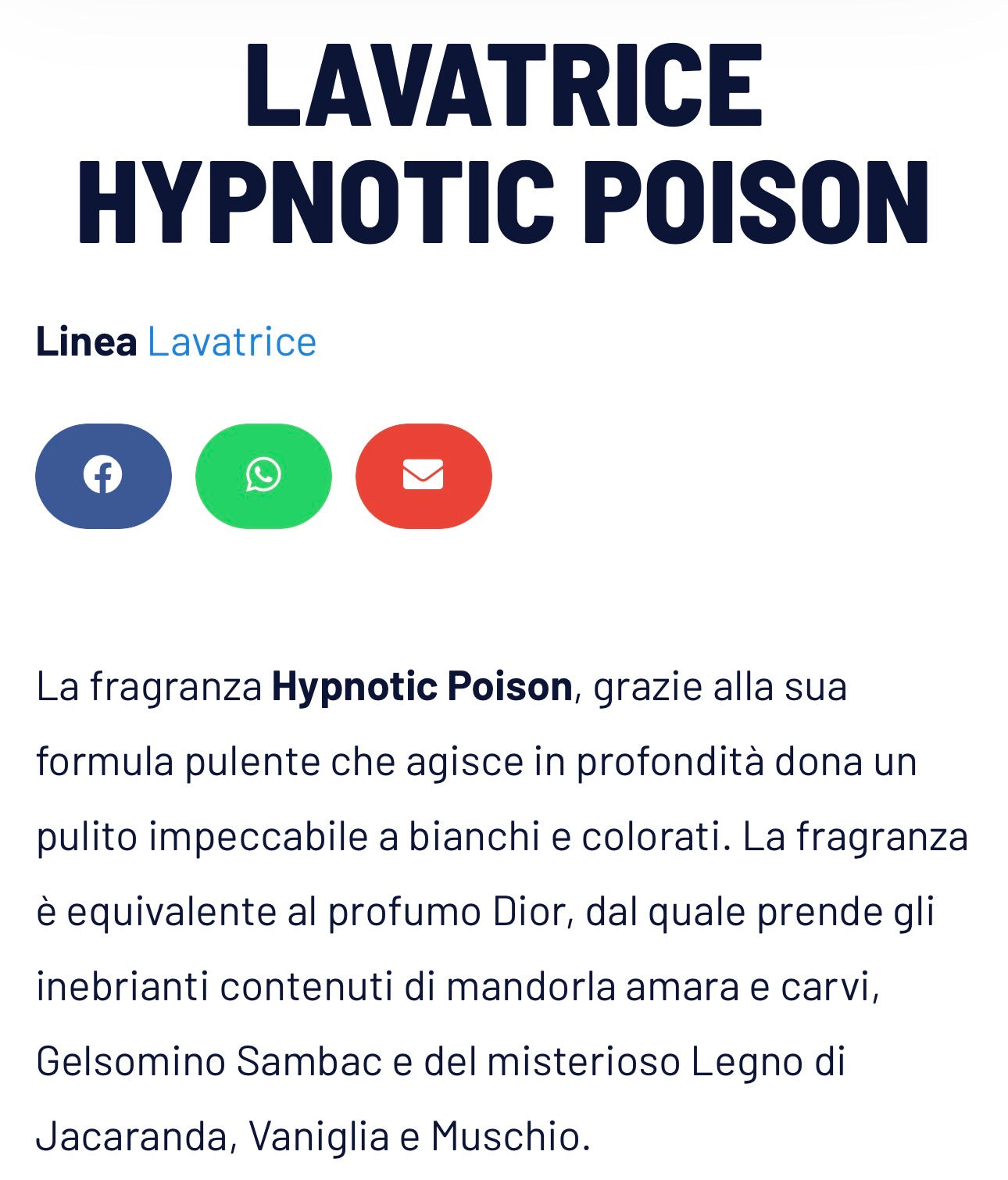 DETERSIVO HYPNOTIC POISON 2,10€ AL KG