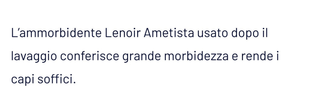 AMMORBIDENTE LENOR AMETISTA 2,00€ al kg