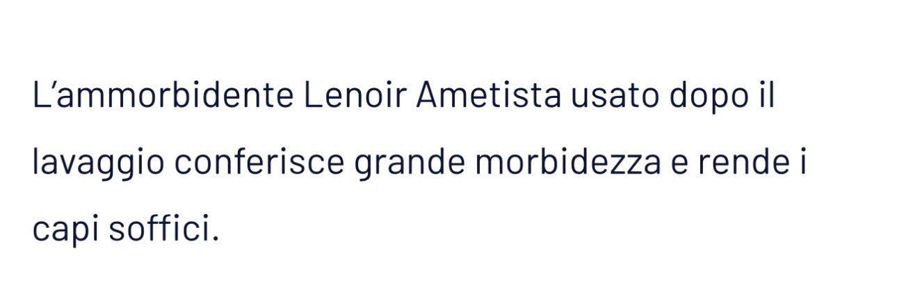 AMMORBIDENTE LENOR AMETISTA 2,00€ al kg