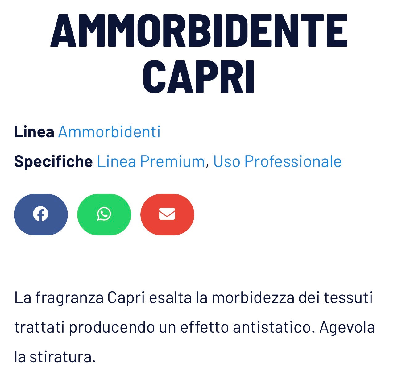 AMMORBIDENTE CAPRI